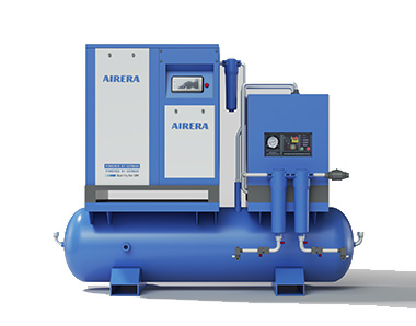 Tank-mounted compressor AGSD-C series