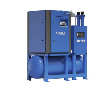 Tank-mounted compressor AGSD-E series