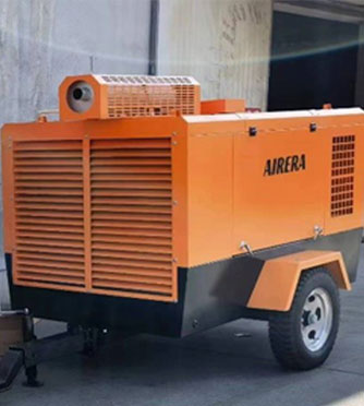 AIRERA diesel compressor for sand blasting